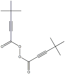 Bis(4,4-dimethyl-1-oxo-2-pentyn-1-yl) peroxide Struktur