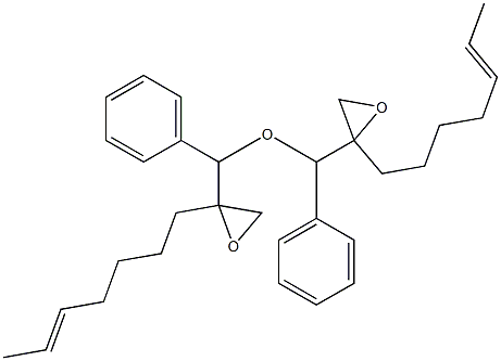 2-(5-Heptenyl)phenylglycidyl ether Struktur