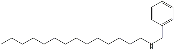 N-Tetradecylbenzylamine Struktur