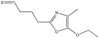 4-(4-Methyl-5-ethoxyoxazol-2-yl)butanethial Struktur