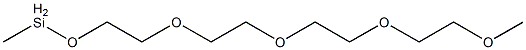 Methyl[2-[2-[2-(2-methoxyethoxy)ethoxy]ethoxy]ethoxy]silane Struktur