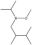 (2,3-Dimethylbutyl)isopropyl(methoxy)borane Struktur