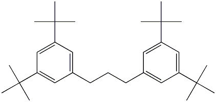 1,3-Bis(3,5-di-tert-butylphenyl)propane Struktur