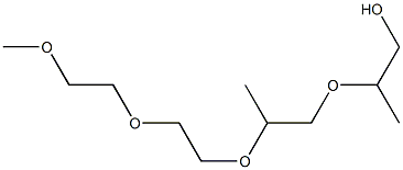 9,12-Dimethyl-2,5,8,11-tetraoxatridecan-13-ol Struktur