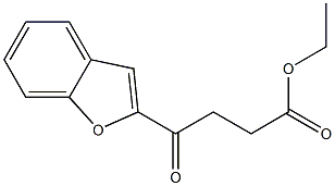 4-(Benzofuran-2-yl)-4-oxobutyric acid ethyl ester Struktur