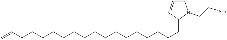 1-(2-Aminoethyl)-2-(17-octadecenyl)-3-imidazoline Struktur