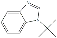 1-tert-Butyl-1H-benzimidazole Struktur