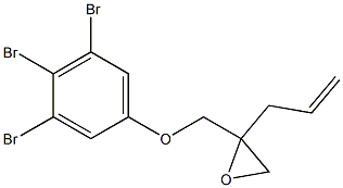 3,4,5-Tribromophenyl 2-allylglycidyl ether Struktur