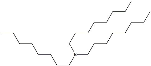 Trioctylborane Struktur