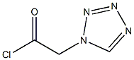 (1H-Tetrazol-1-yl)acetyl chloride Struktur