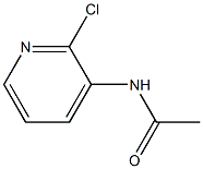 2-Chloro-3-acetylaminopyridine Struktur