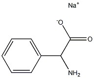 2-Phenyl-2-aminoacetic acid sodium salt Struktur