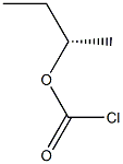 (+)-Chloroformic acid (S)-sec-butyl ester Struktur