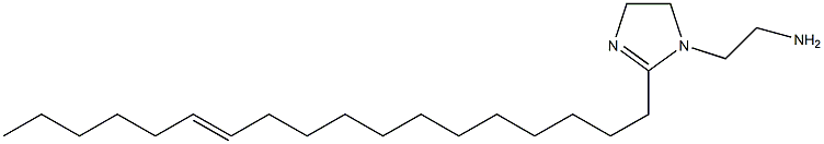 1-(2-Aminoethyl)-2-(12-octadecenyl)-2-imidazoline Struktur