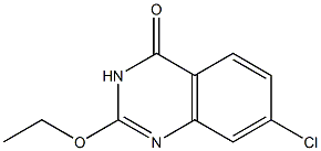 7-Chloro-2-ethoxyquinazolin-4(3H)-one Struktur