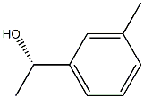 (1S)-1-(3-Methylphenyl)ethanol Struktur