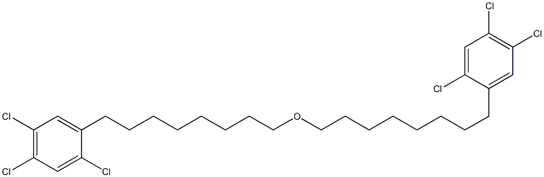 2,4,5-Trichlorophenyloctyl ether Struktur