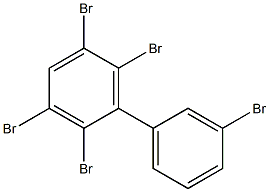 2,3,3',5,6-Pentabromo-1,1'-biphenyl Struktur