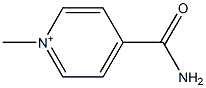 1-Methyl-4-carbamoylpyridinium Struktur