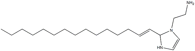 1-(2-Aminoethyl)-2-(1-pentadecenyl)-4-imidazoline Struktur