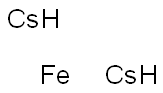 Iron dicesium Struktur