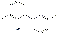 3,3'-Dimethylbiphenyl-2-ol Struktur