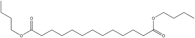 Tridecanedioic acid dibutyl ester Struktur