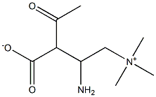 DL-Acetylaminocarnitine Struktur