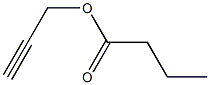 Butyric acid propargyl ester Struktur