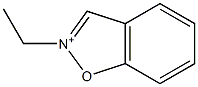 2-Ethyl-1,2-benzisoxazol-2-ium Struktur