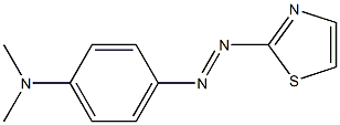 4-[(2-Thiazolyl)azo]-N,N-dimethylaniline Struktur