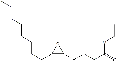 5,6-Epoxytetradecanoic acid ethyl ester Struktur