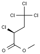 (S)-2,4,4,4-Tetrachlorobutanoic acid methyl ester Struktur