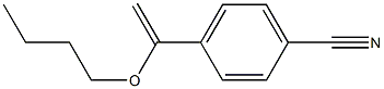 4-(1-Butoxyvinyl)benzonitrile Struktur