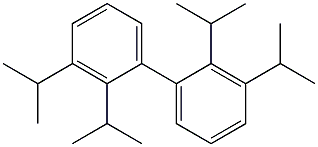 2,3,2',3'-Tetraisopropyl-1,1'-biphenyl Struktur