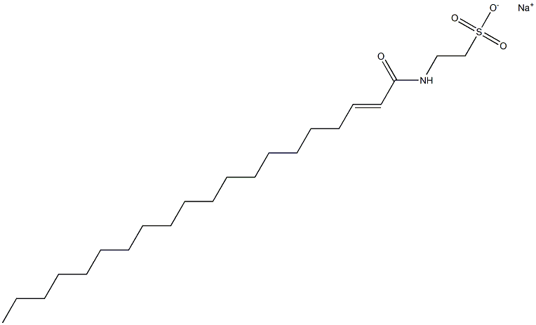 N-(2-Icosenoyl)taurine sodium salt Struktur