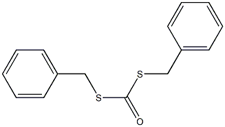 Dithiocarbonic acid S,S-dibenzyl ester Struktur