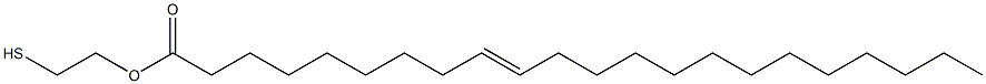 9-Docosenoic acid 2-mercaptoethyl ester Struktur