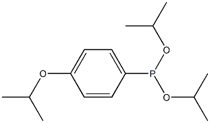 (4-Isopropoxyphenyl)phosphonous acid diisopropyl ester Struktur