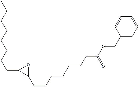 9,10-Epoxystearic acid benzyl ester Struktur