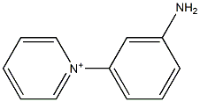 1-(3-Aminophenyl)pyridinium Struktur