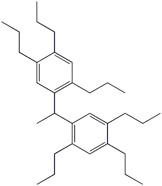 5,5'-Ethylidenebis(1,2,4-tripropylbenzene) Struktur