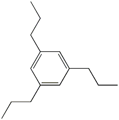 1,3,5-Tripropylbenzene Struktur