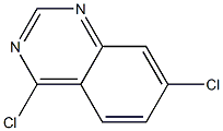 4,7-Dichlorobenzopyrimidine Struktur