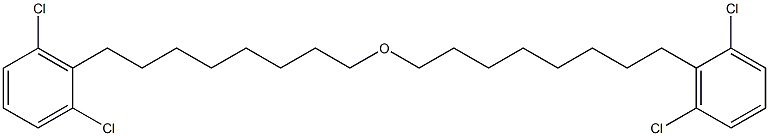 2,6-Dichlorophenyloctyl ether Struktur