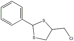 4-(Chloromethyl)-2-phenyl-1,3-dithiolane Struktur