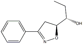 (5S)-5-[(1S)-1-Hydroxypropyl]-3-phenyl-2-isoxazoline Struktur