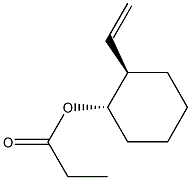 (1S,2R)-2-Vinylcyclohexanol propionate Struktur