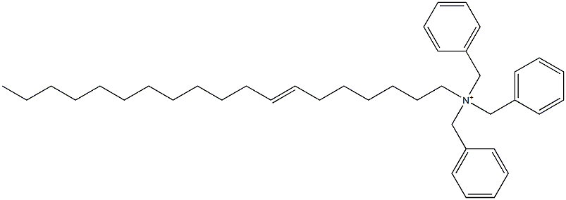 (7-Nonadecenyl)tribenzylaminium Struktur