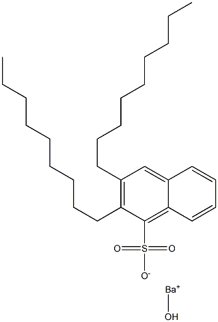 Dinonylnaphthalenesulfonic acid hydroxybarium salt Struktur